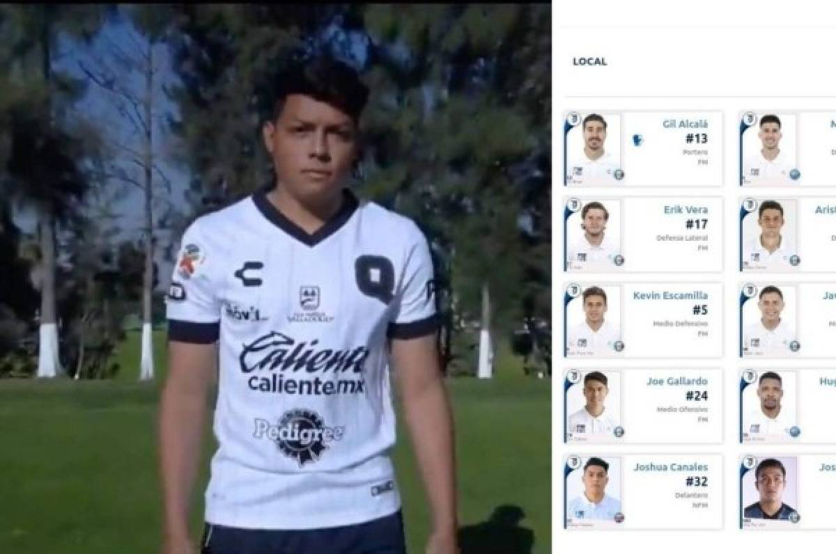El hondureño Joshua Canales hizo su debut en el triunfo del Querétaro ante Pumas en la Liga MX