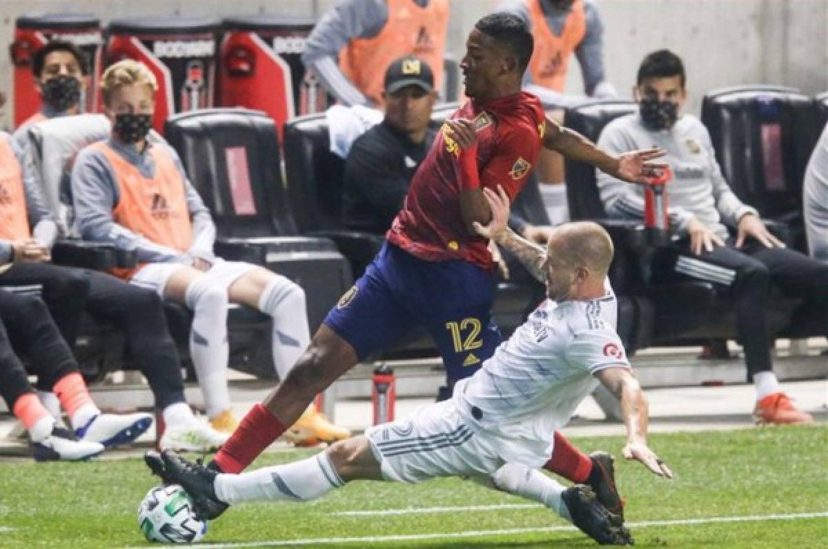 Real Salt Lake con el hondureño Douglas Martínez cae en su casa ante Los Ángeles FC