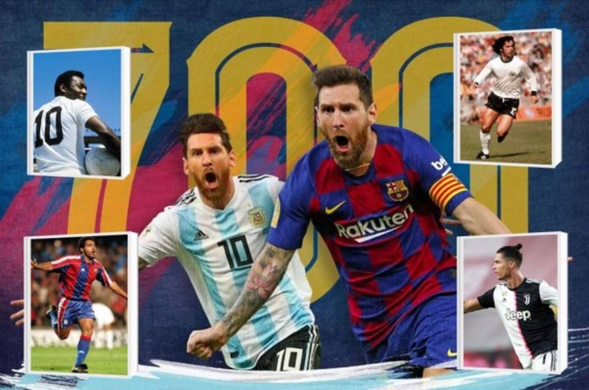 ¿Y Cristiano Ronaldo? Messi y las grandes leyendas del fútbol que marcaron más de 700 goles