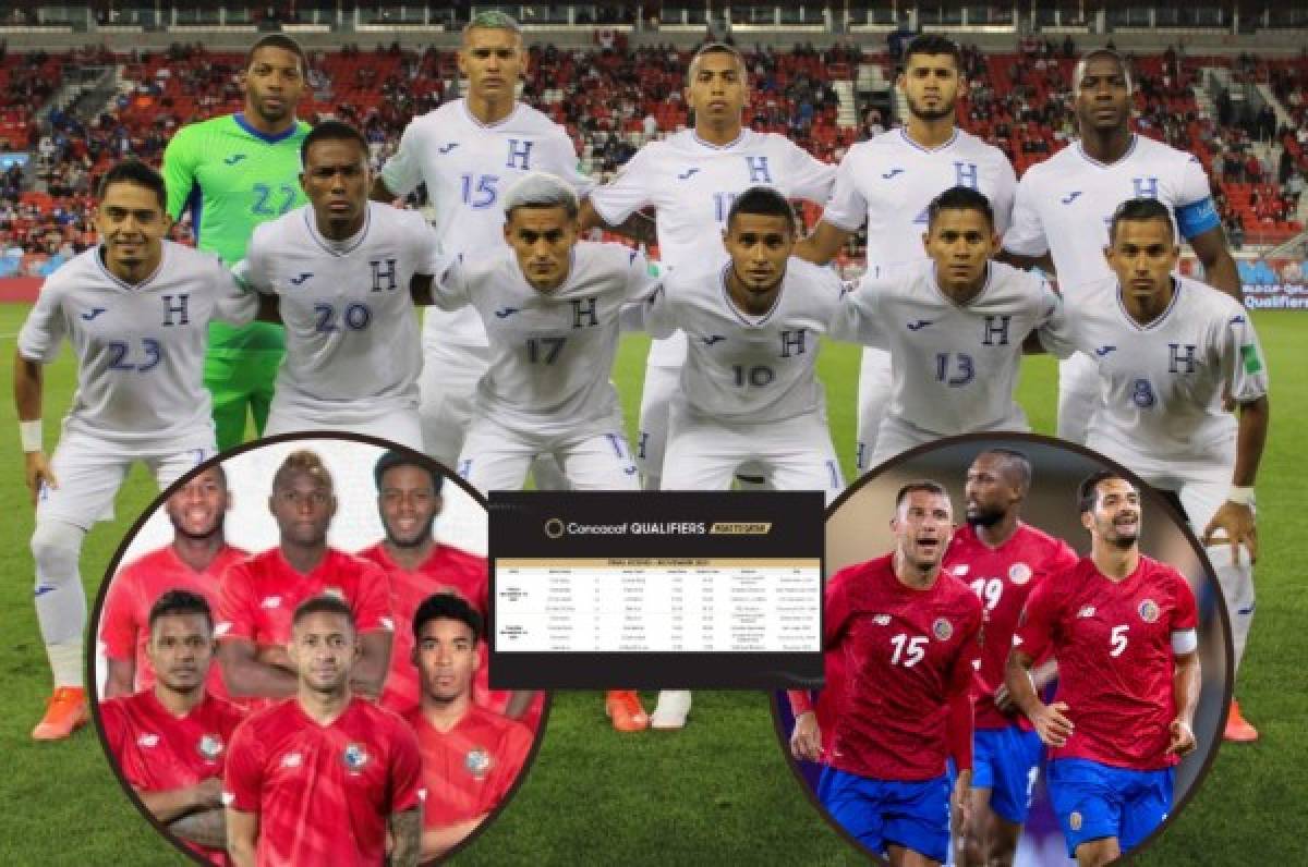 Definidos días y horas para la fecha FIFA de noviembre donde Honduras enfrentará a Panamá y Costa Rica