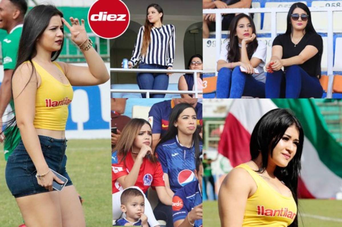 ¡LINDURAS! Los clásicos en Honduras se llenaron de mujeres preciosas