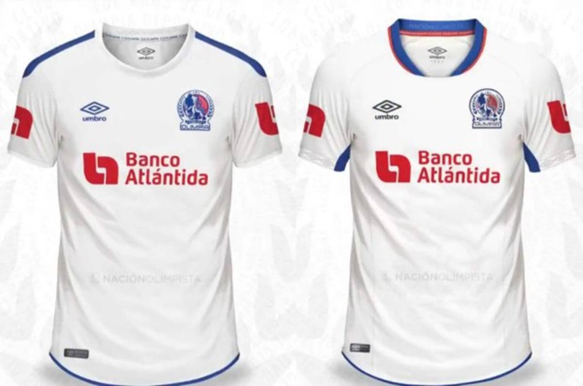 Con una de béisbol: Las camisas de local que ha usado Olimpia en sus 108 años de existencia