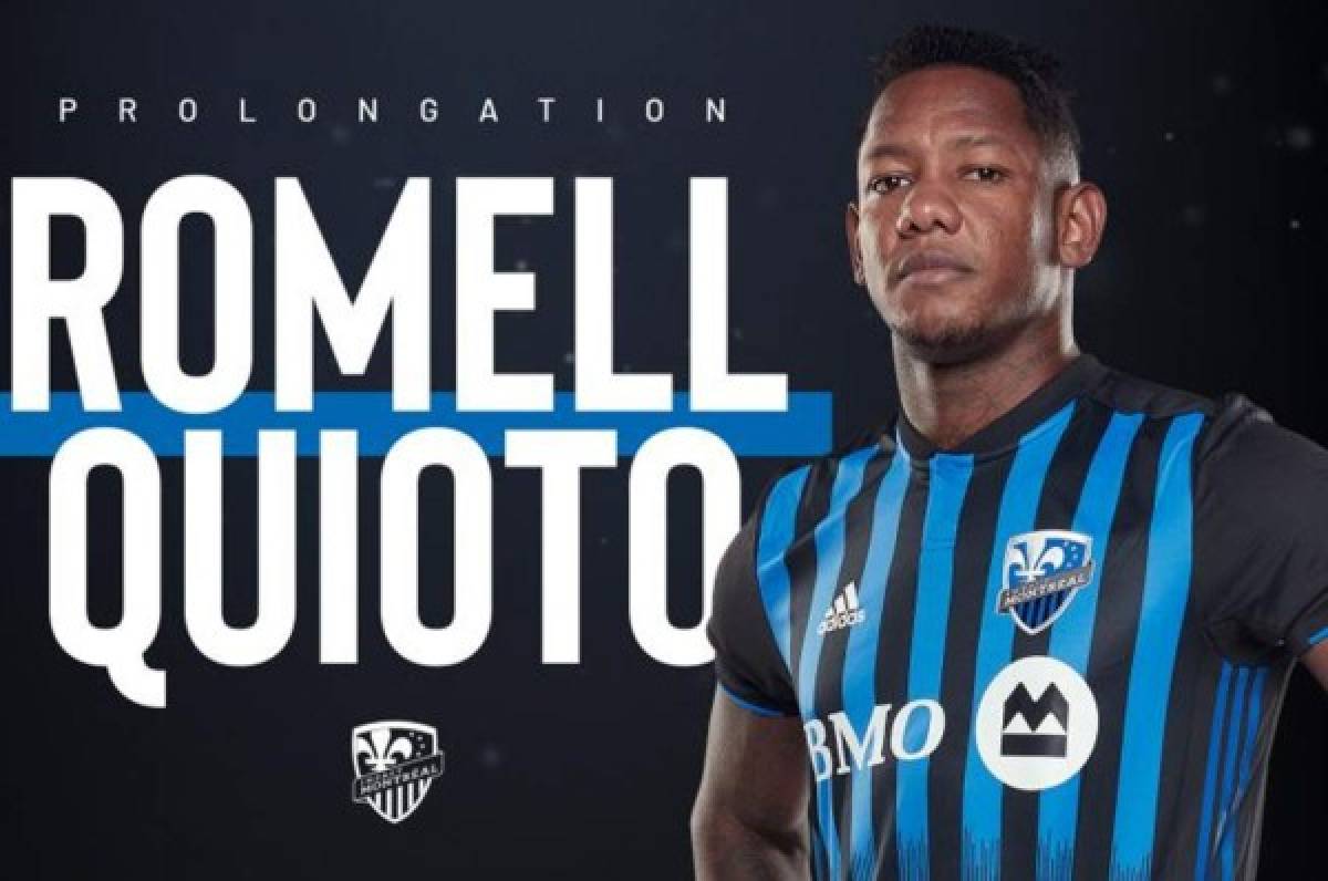 Montreal Impact renueva a Romell Quioto por dos años más a petición del técnico Thierry Henry