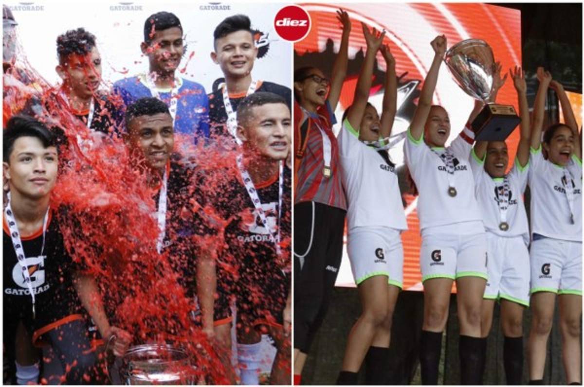 Realeza II y Academia Shalom, campeones de la Copa Gatorade 5v5