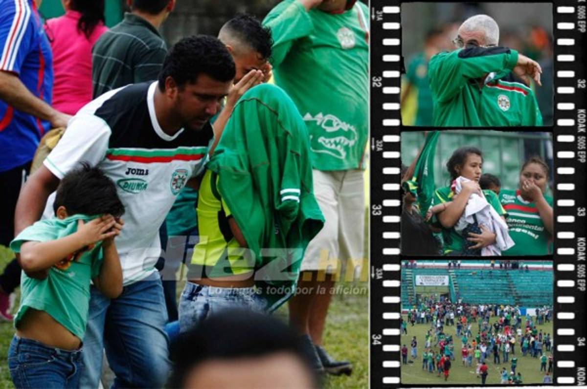 Las imágenes que no viste en TV de incidentes en el Yankel Rosenthal