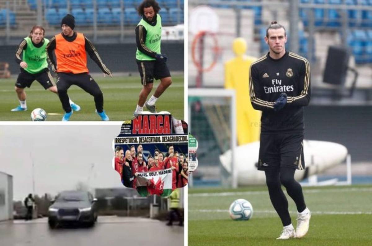 Así fue el entrenamiento de Bale en el Real Madrid tras la polémica: El primero en irse y le llaman desagradecido
