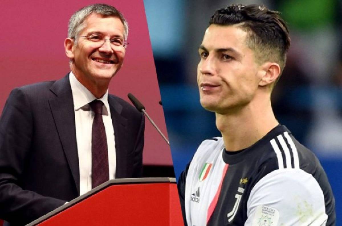 Presidente del Bayern Munich ningunea a Cristiano Ronaldo por su edad