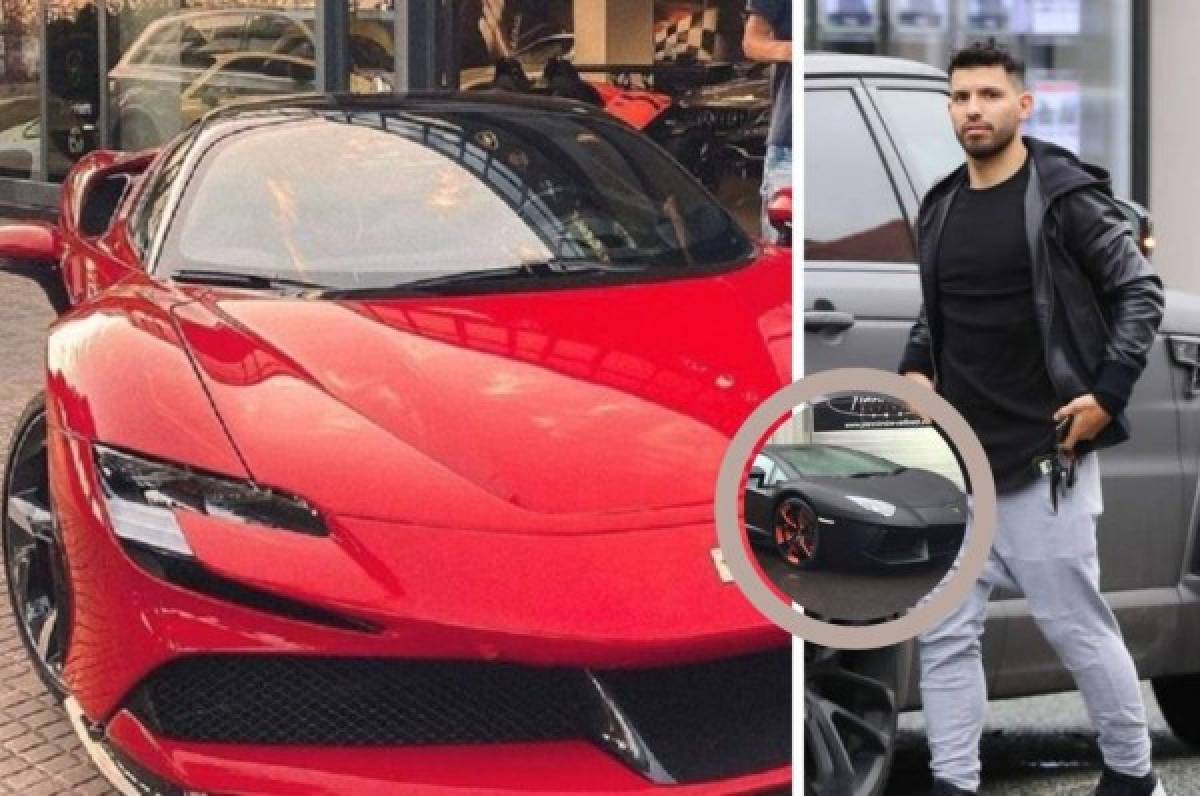 La lujosa colección de autos del Kun Agüero en España: 'Para qué mierda compré ese coche”