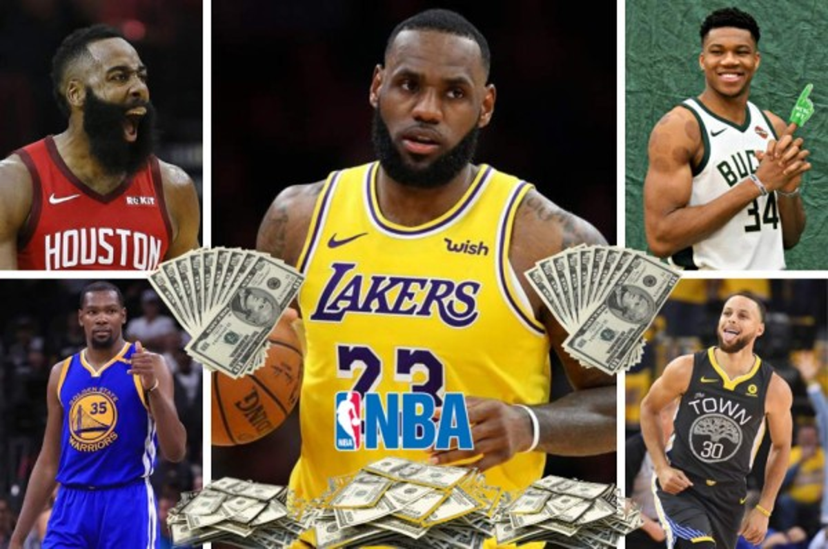 ¡Cifras de escándalo! Los basquetbolistas que más dinero reciben al año, lo de Lebron James estratosférico  