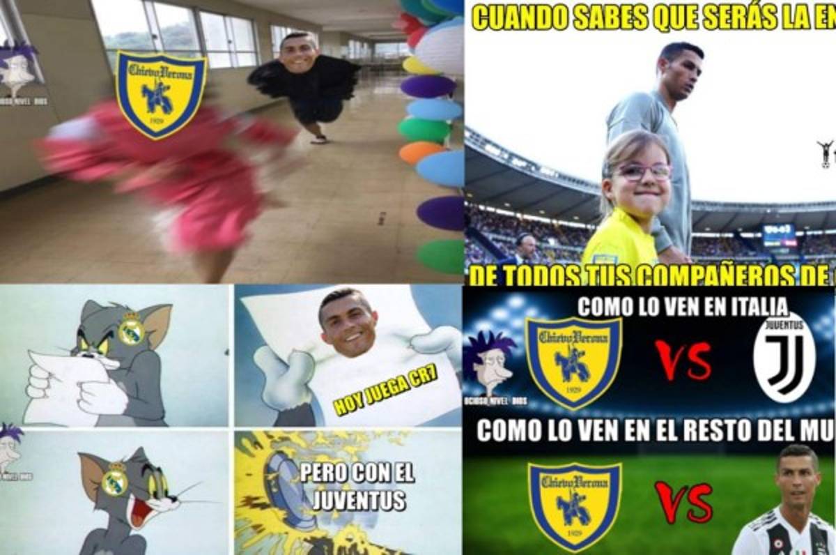 Los mejores memes del debut de Cristiano Ronaldo en Italia con la Juventus