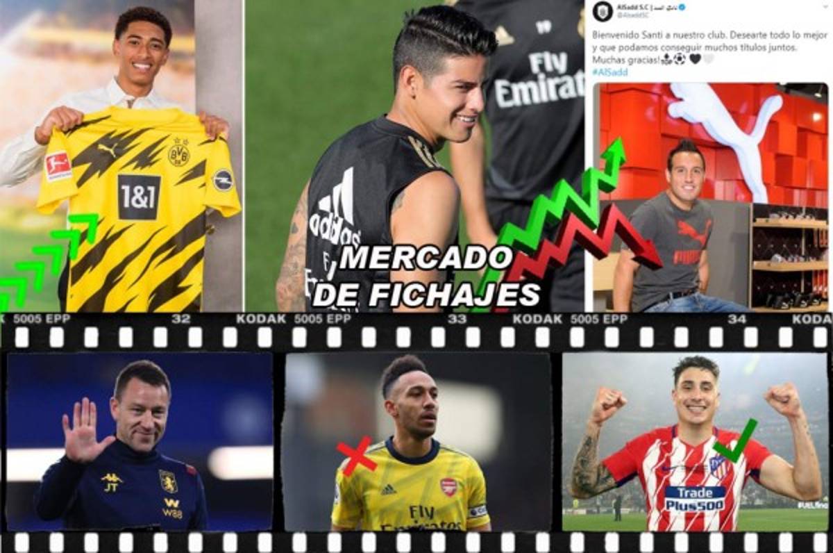 Mercado: Acuerdo en el Chelsea, nuevo refuerzo en el Dortmund y el ''bombazo'' por James Rodríguez