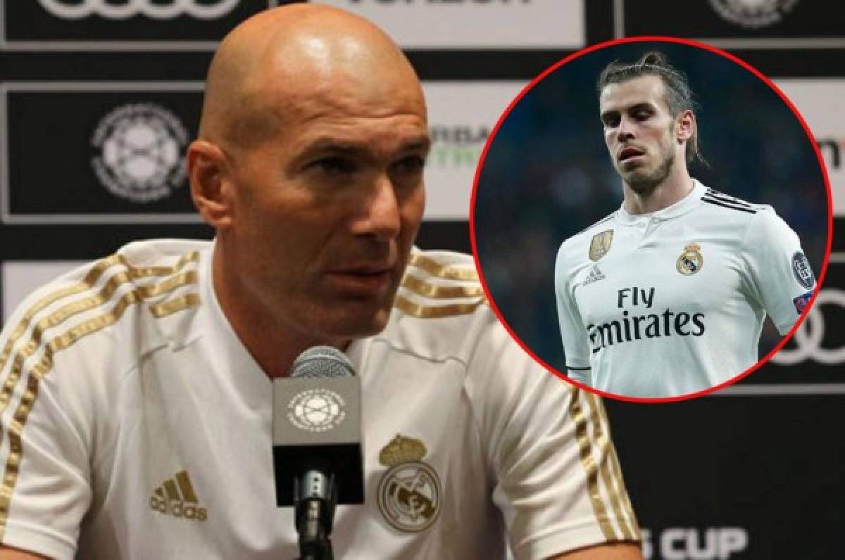 Zidane echa a Bale del Real Madrid: ''Si se puede ir mañana, mejor''