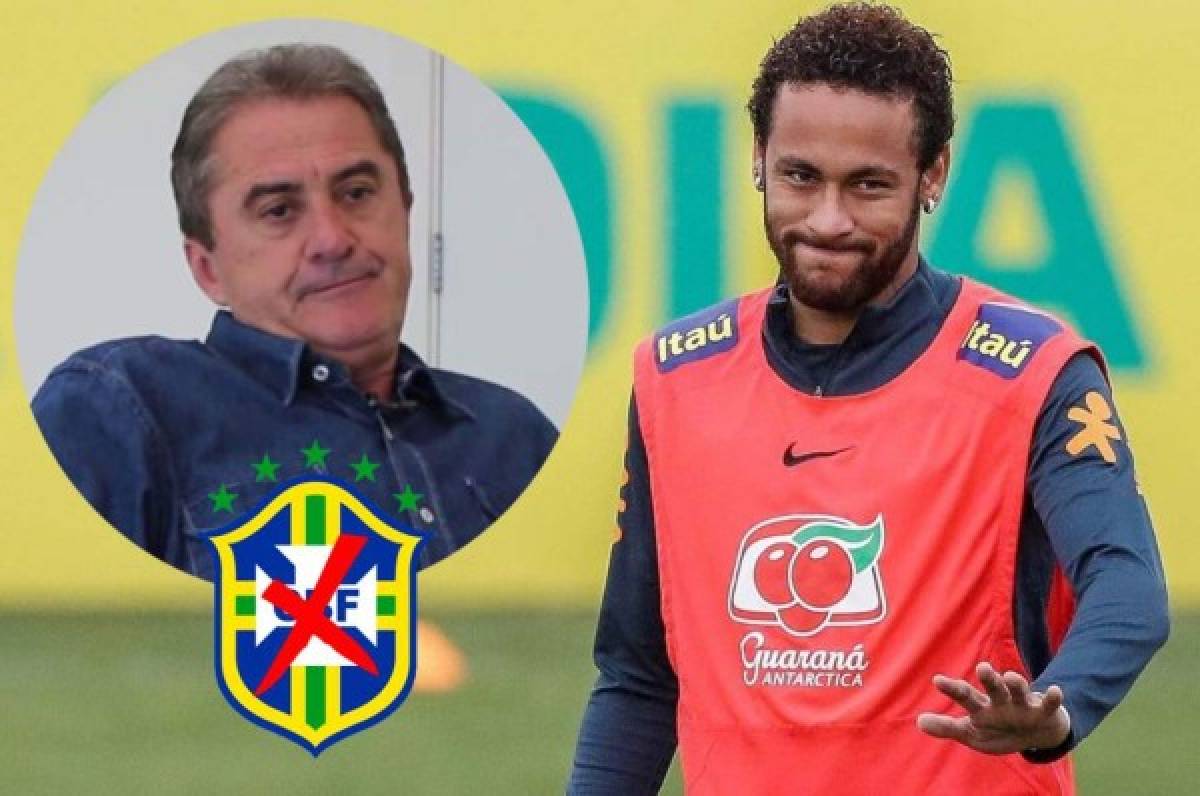 El vicepresidente de la selección de Brasil asegura que Neymar no debe jugar la Copa América