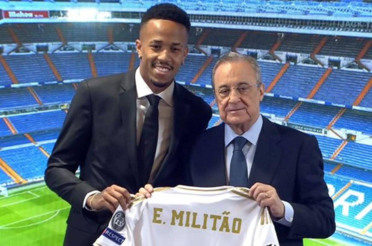Oficial: Real Madrid presenta a Éder Militao en el Santiago Bernabéu