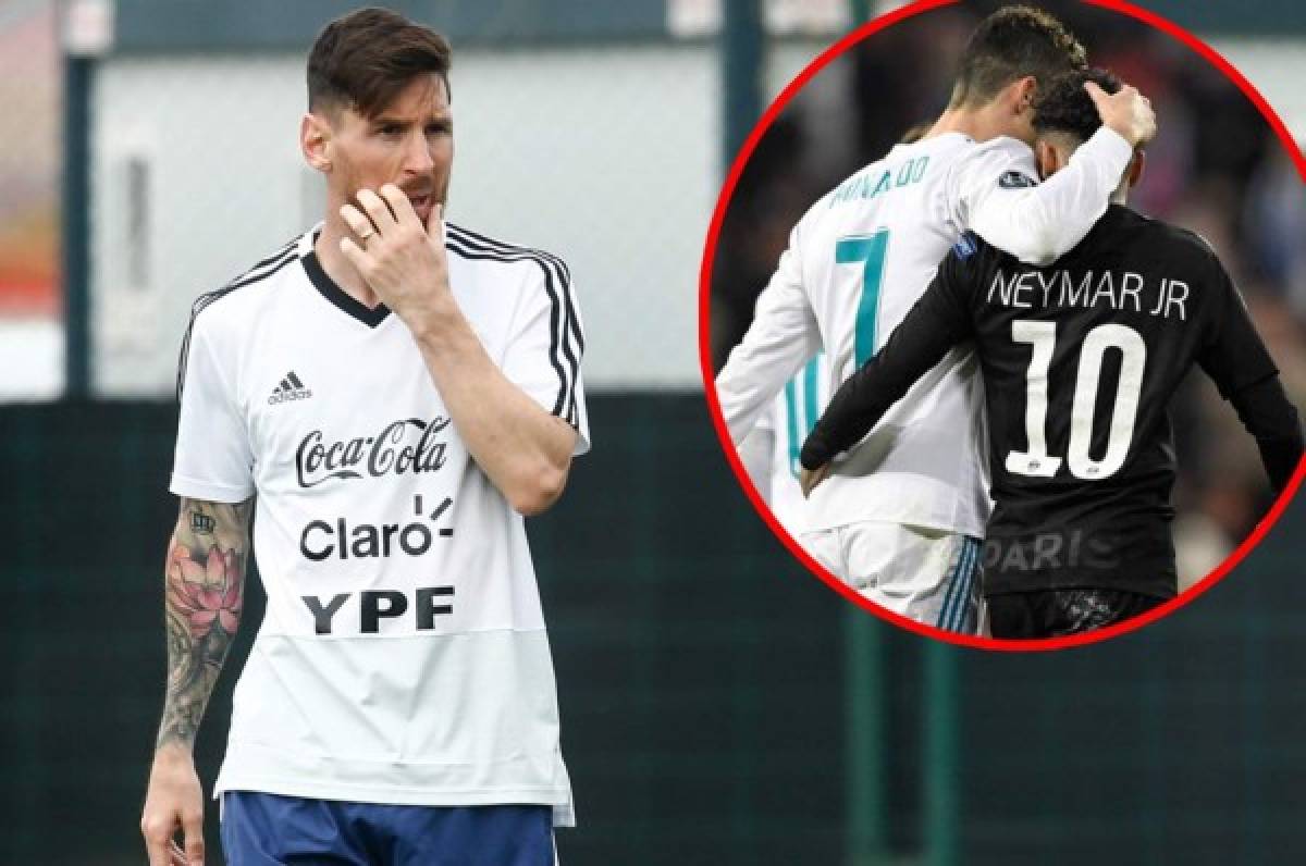 Messi: ''No me gustaría que Neymar fuera al Real Madrid''