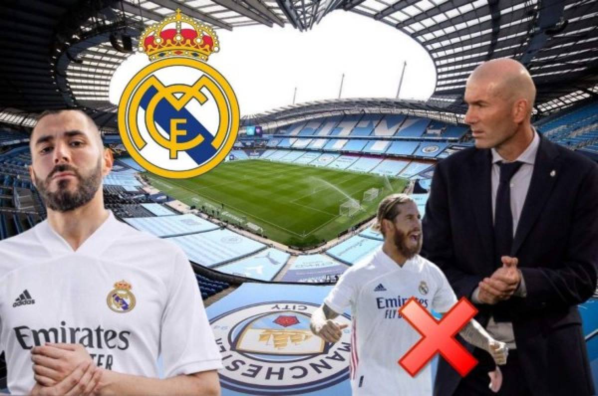 Sorpresivo tridente: Así sería el 11 del Real Madrid que buscará la hazaña ante el Manchester City