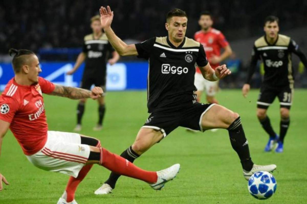El Ajax busca cerrar su pase a octavos contra Benfica en Champions