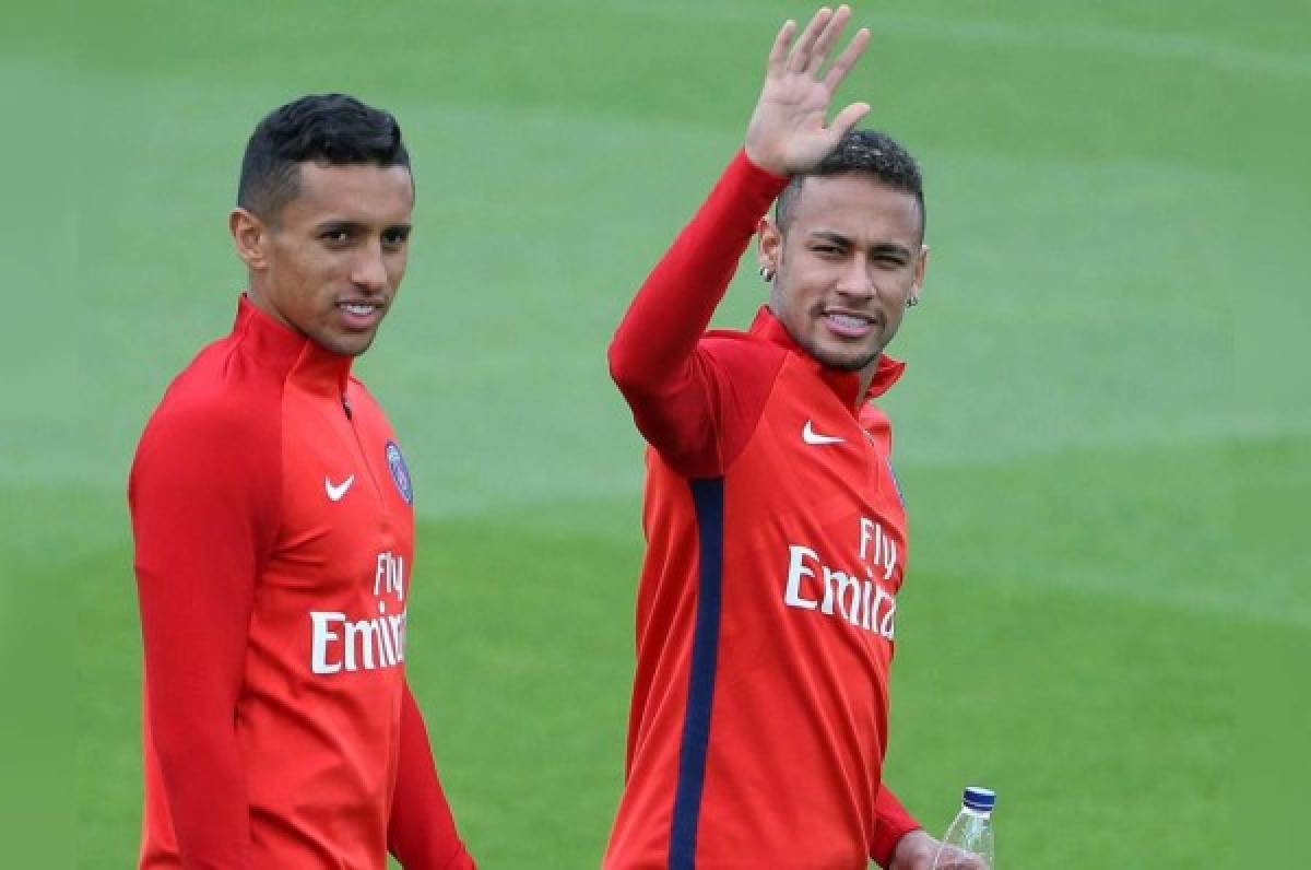 ¿Se va? El brasileño Marquinhos le pide a Neymar que siga en el PSG