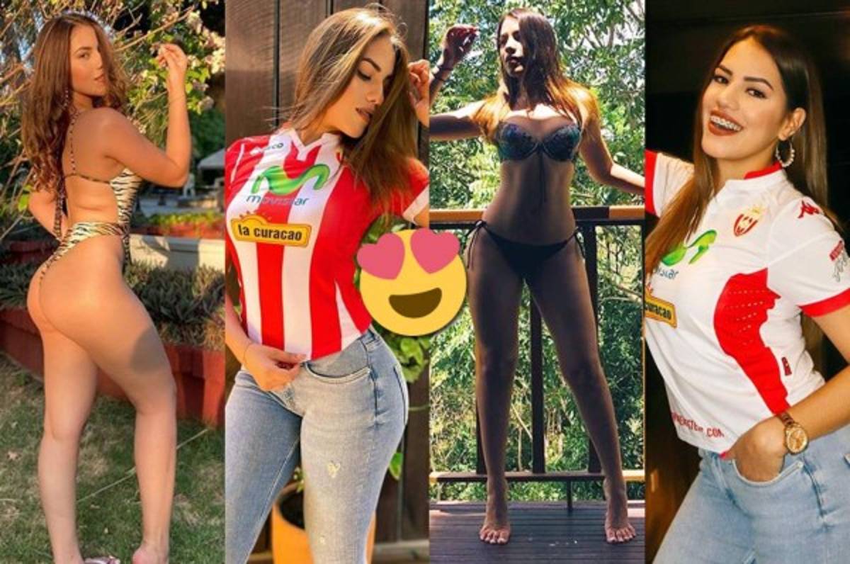 Oriana Sánchez, la sexy presentadora fanática del Real Estelí de Nicaragua