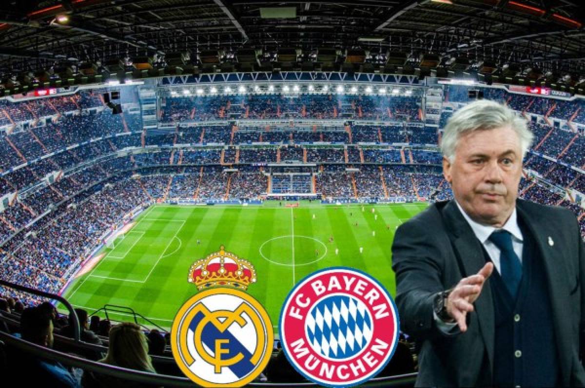 El 11 del Bayern Munich para remontar al Real Madrid en el Bernabéu