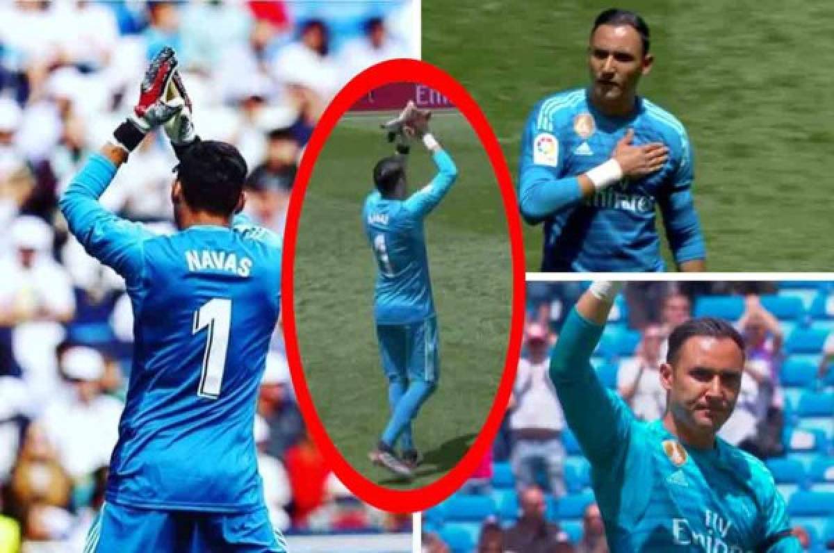 En solitario: Así se despidió Keylor Navas del Real Madrid en el Bernabéu