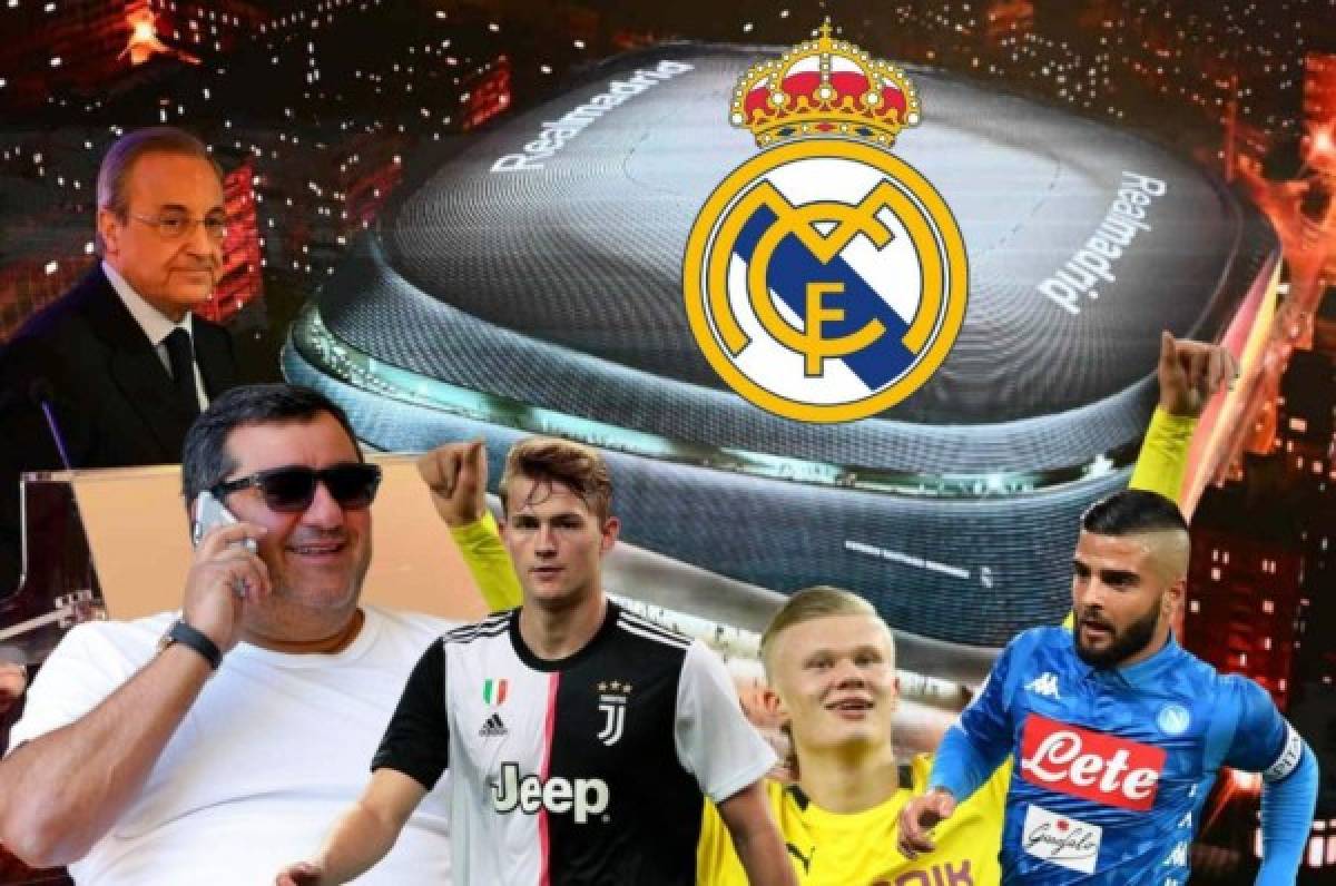 El catálago de estrellas que podría llevar Mino Raiola al Real Madrid la próxima temporada