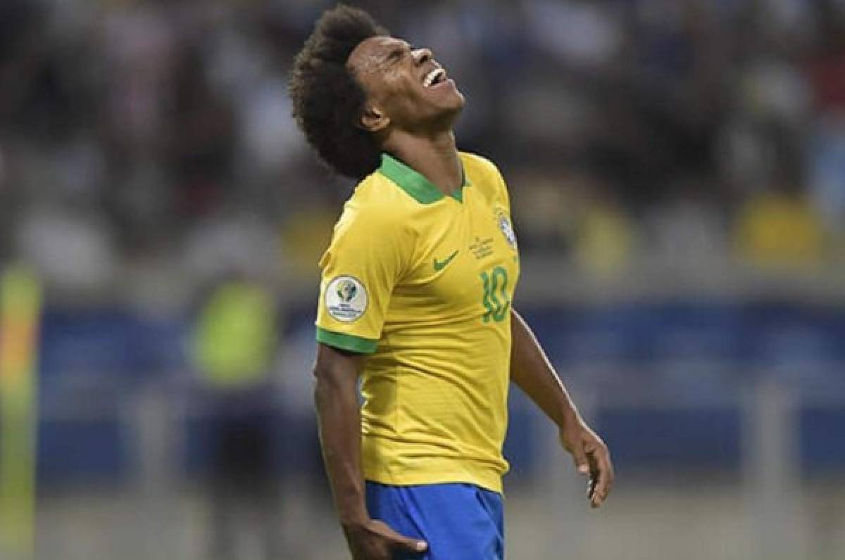 El brasileño Willian se pierde la final de Copa América ante Perú por lesión