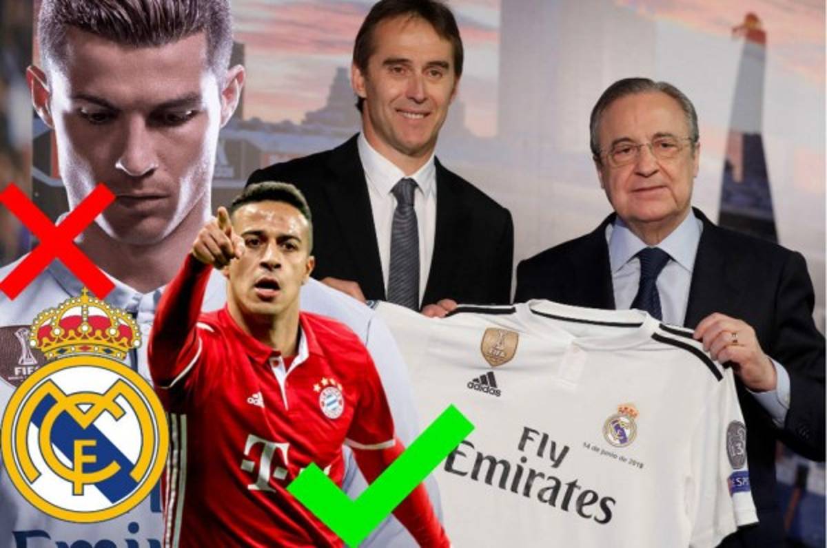Siete bajas, cuatro fichajes y dos regresan: Así sería el Real Madrid de Lopetegui para el curso 2018-19