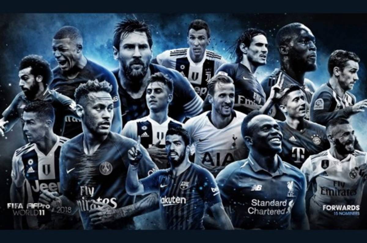 Notables ausencias: Los nominados al equipo ideal del año FIFA-FIFPro