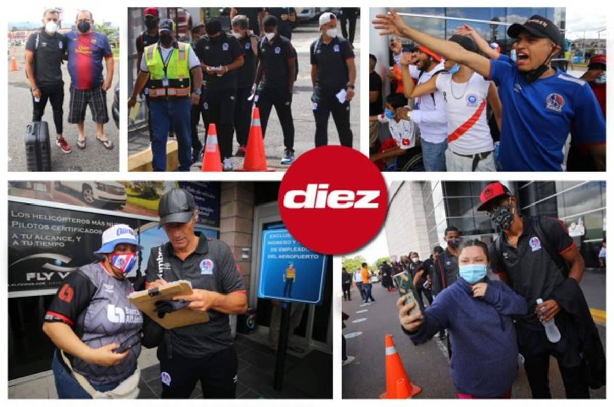 ¡Cánticos y nuevo look! La partida de Olimpia rumbo a Orlando para enfrentar al Montreal Impact