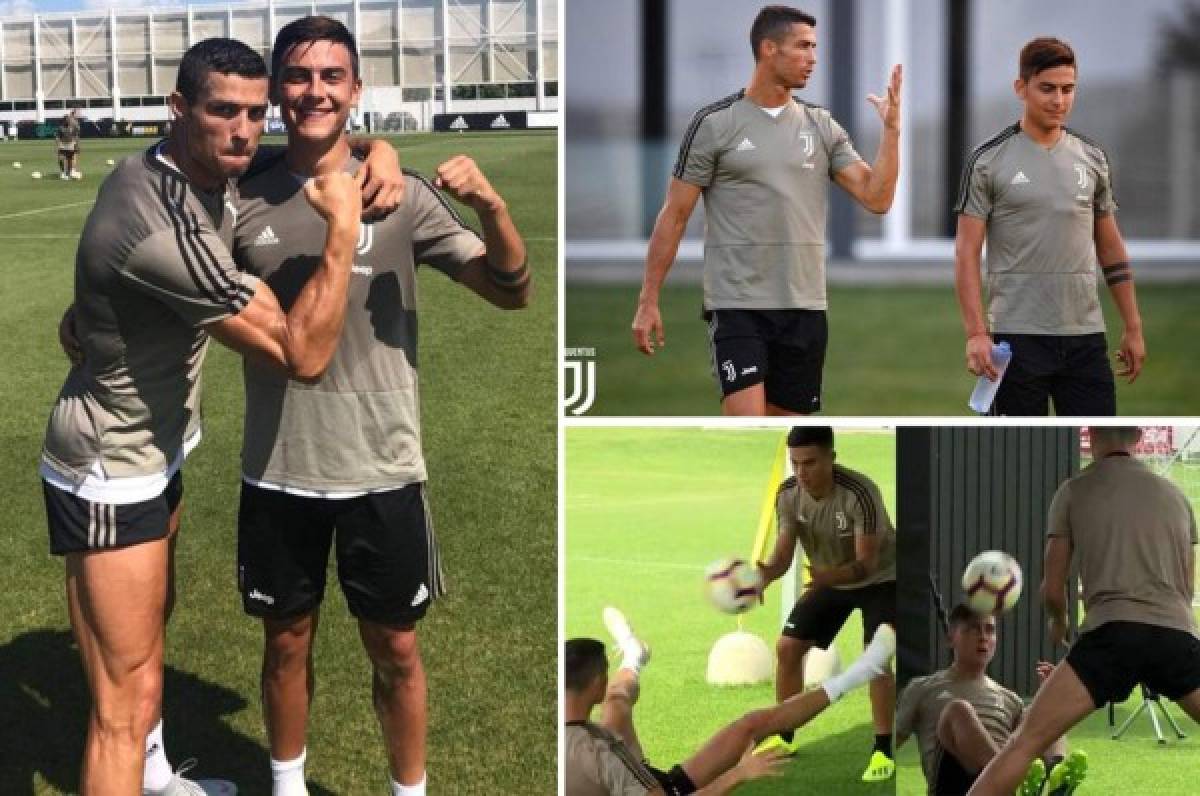 EN FOTOS: Dybala encuentra en Cristiano a su mejor amigo y compañero en la Juventus