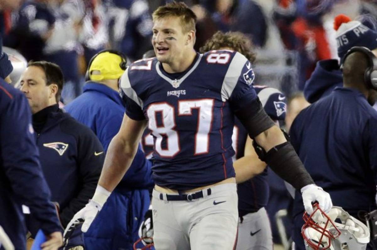 Suspenso en los Pats: Rob Gronkoswki en la lista de lesionados previo al Super Bowl