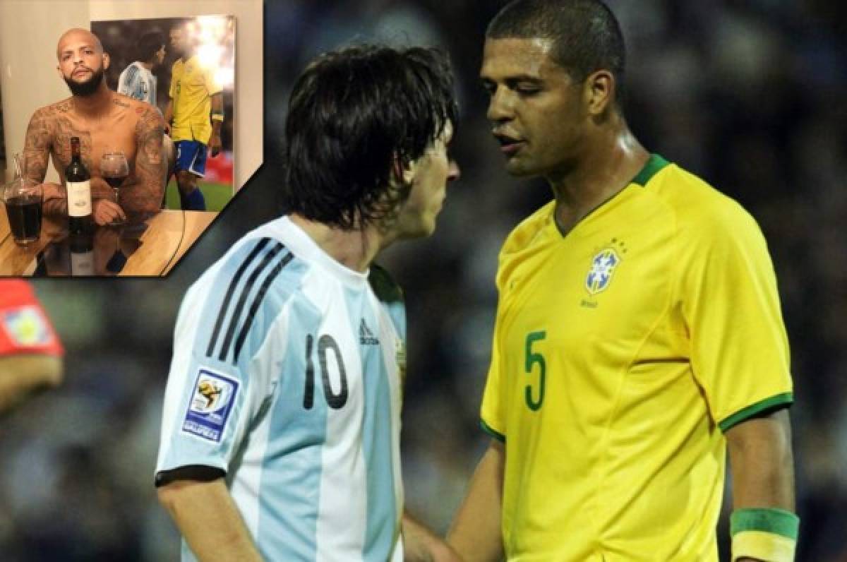 Felipe Melo y su revelación sobre los juegos en los que tenía que marcar a Messi