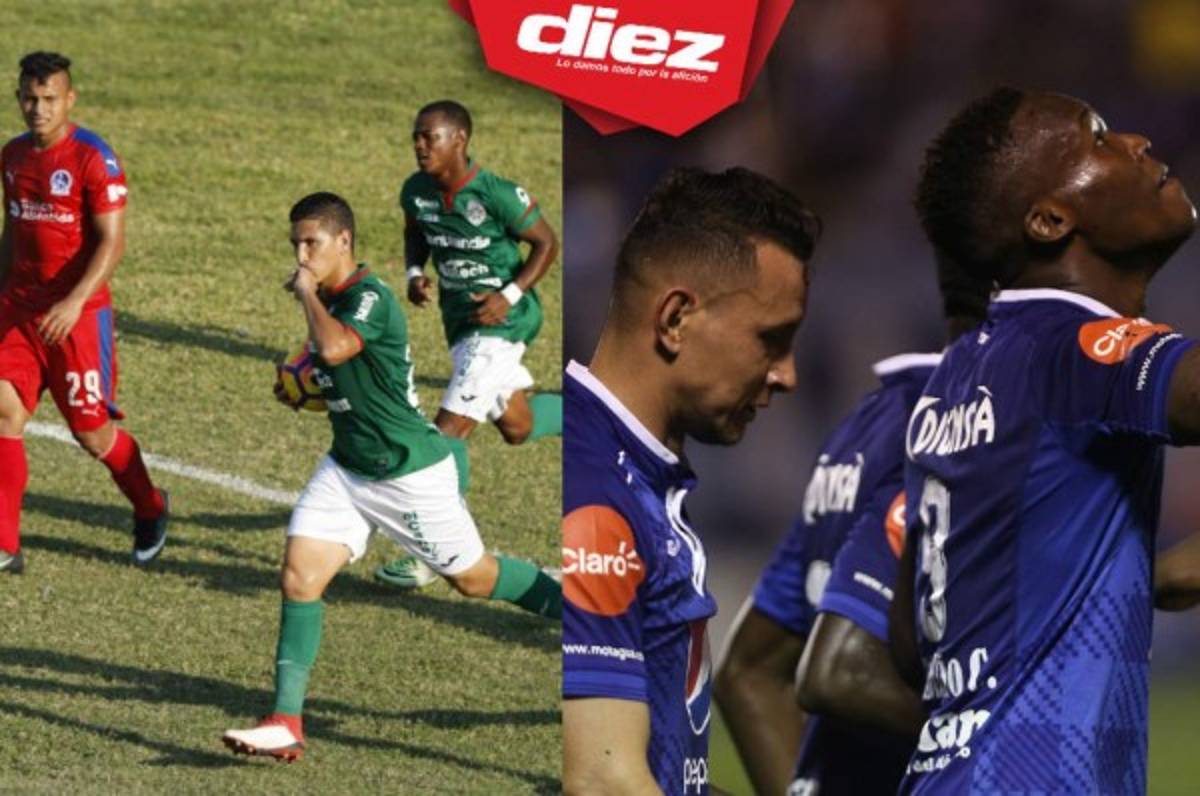 Tabla de posiciones: Marathón se baja al Olimpia y Platense no sale de la zona roja