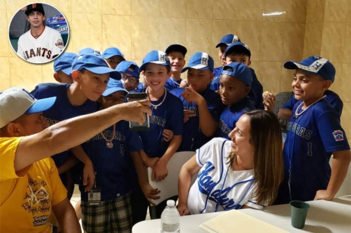 ¡Detallazo! Mauricio Dubón suplirá la comida a la U-10 de Honduras en Panamericano de béisbol