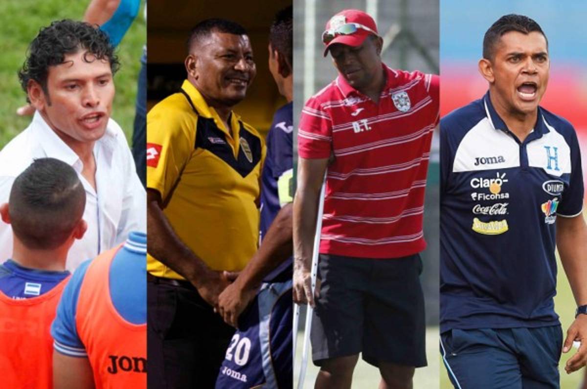 Grandes futbolistas hondureños sin suerte o alejados de la dirección técnica