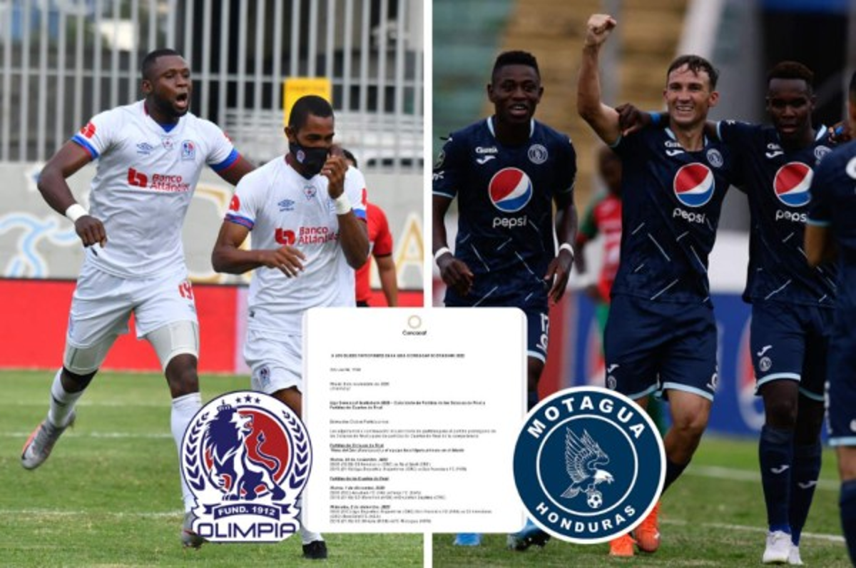 Olimpia-Motagua: Se define fecha y hora del clásico hondureño por la Concacaf League