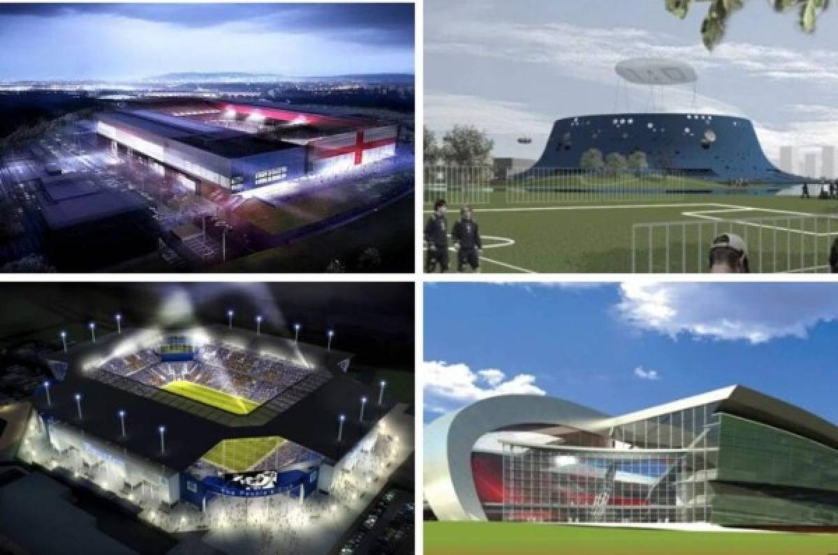 De grandes clubes: Estadios de fútbol futuristas y extraños que nunca se construyeron