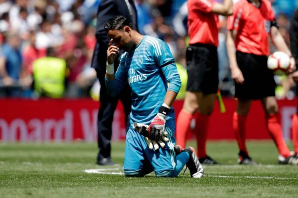 La publicación de Keylor Navas tras su último partido con el Real Madrid