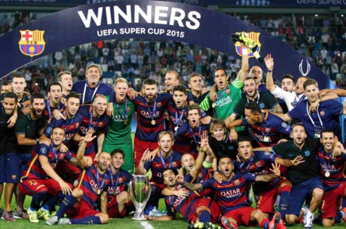 Los últimos 10 campeones de la Supercopa de Europa