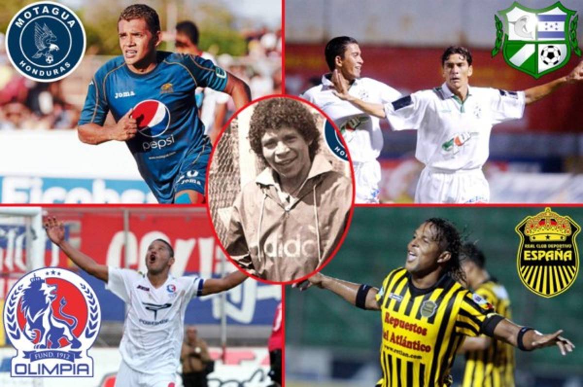 Goleadores históricos de los 10 equipos de la Liga Nacional de Honduras
