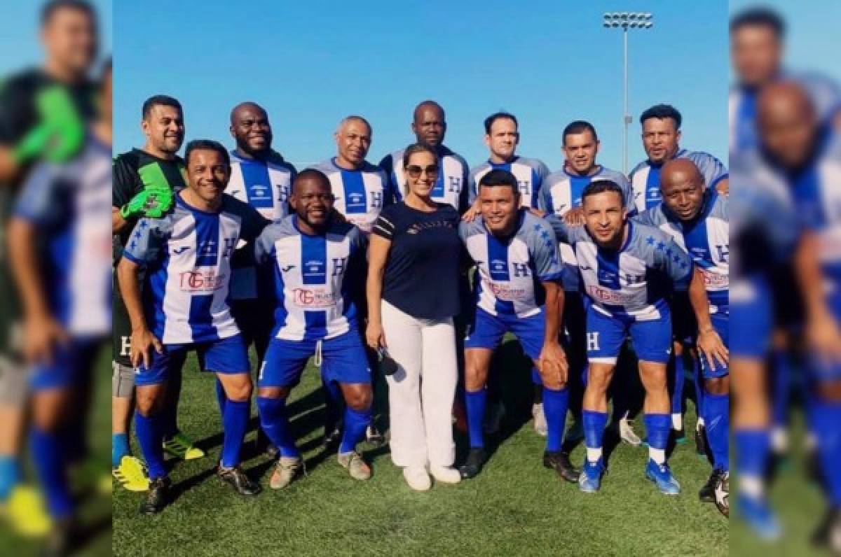 Leyendas de Honduras derrotan a selección de Minnesota y ahora van por vencer a México