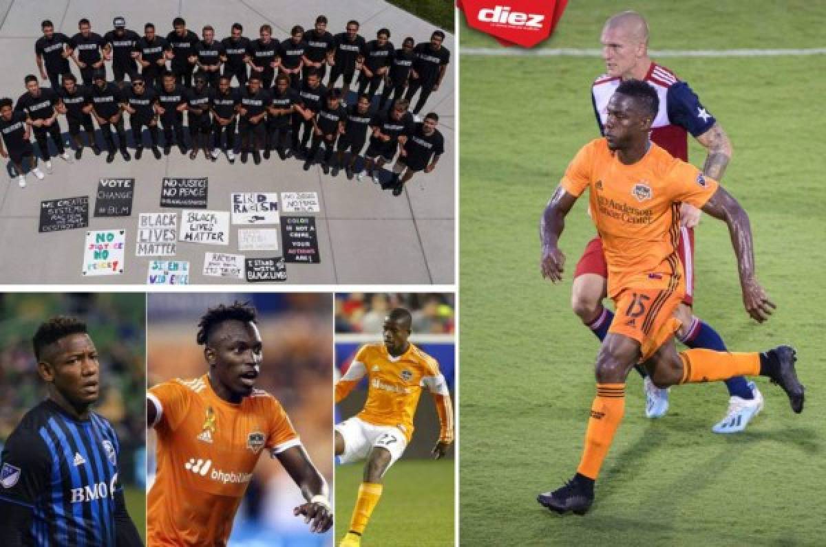 Futbolistas hondureños de la raza negra será protegidos por una coalición contra el racismo en la MLS
