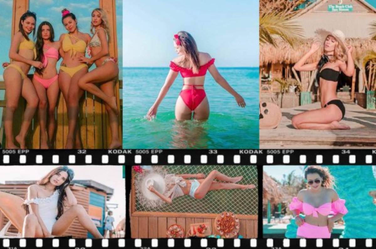 ¡Ya huele a verano! Sirey Morán y las divas catrachas que cautivaron Roatán