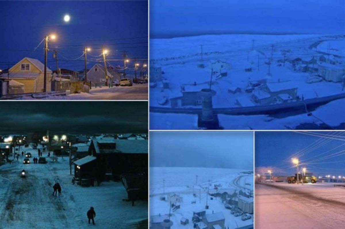 No es la primera vez: Un pueblo en Alaska no verá el sol por 66 días