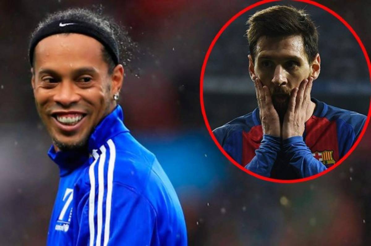 ¡Ronaldinho revela el método para poder detener a Messi!