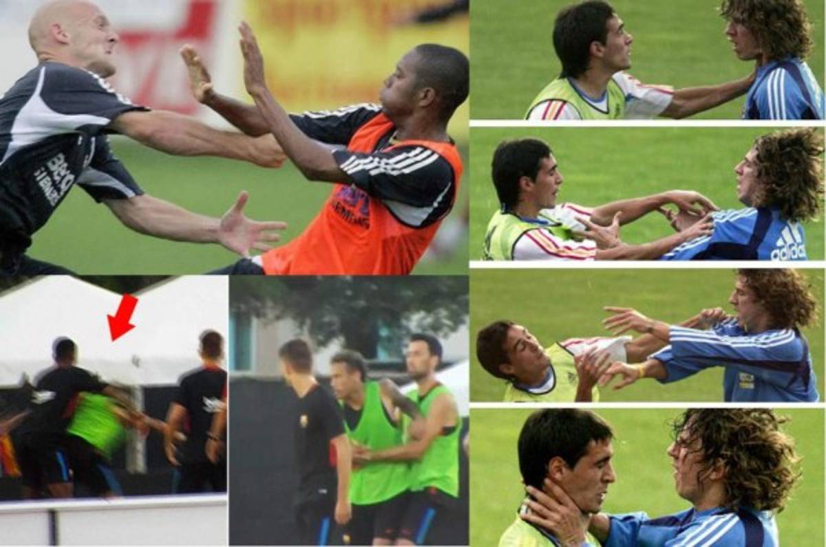 ¡Calentones! Las peleas más recordadas entre compañeros de un mismo equipo