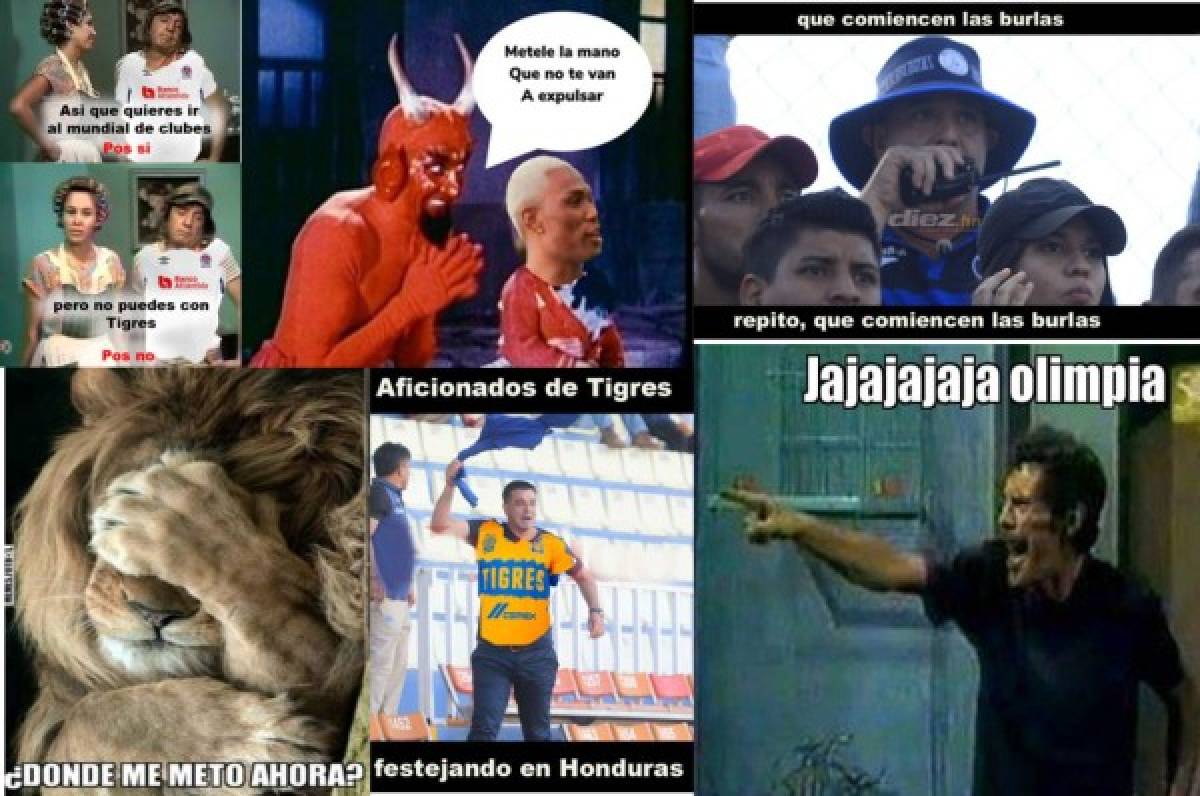 Memes: Tigres elimina a Olimpia de Liga de Campeones Concacaf y se desatan las burlas