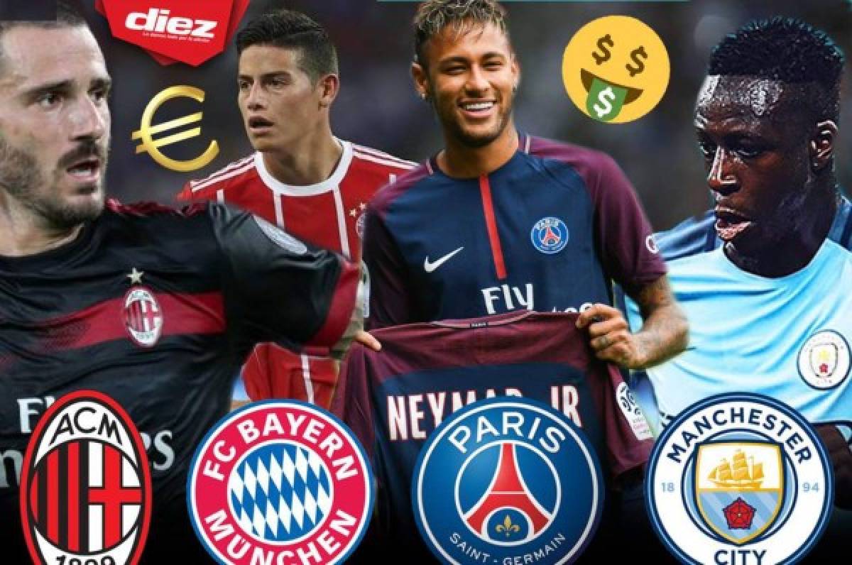Millonarios: Los equipos que más han gastado en el mercado europeo