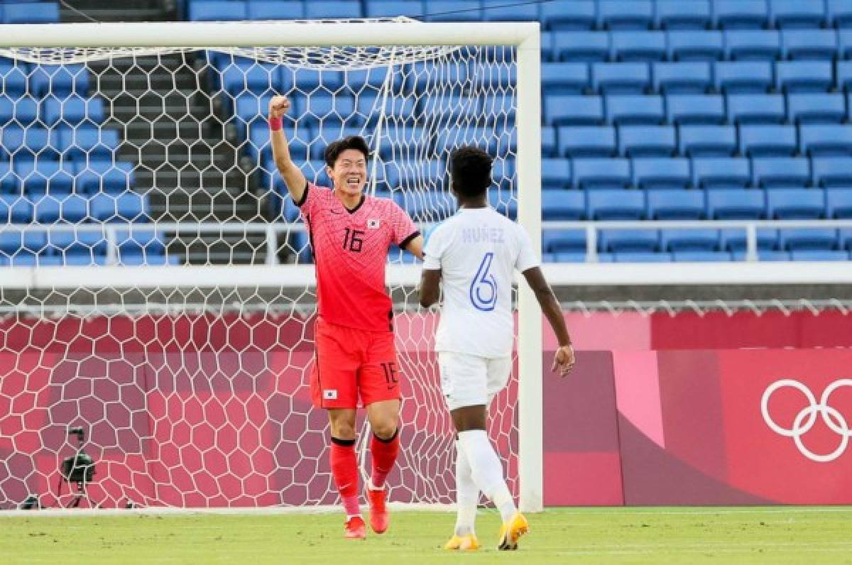 Denil Maldonado de rodillas y Jonathan Núñez incrédulo: la tristeza de la selección de Honduras tras caer humillada de Tokio 2021  